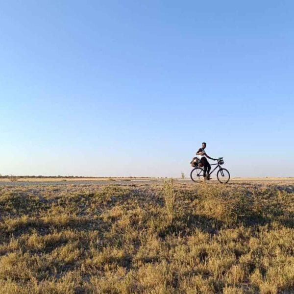 Cycling adventure across four wild African countries